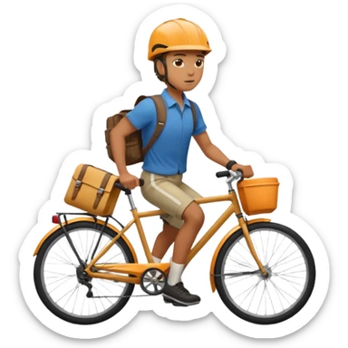 Urban Bike Courier sticker