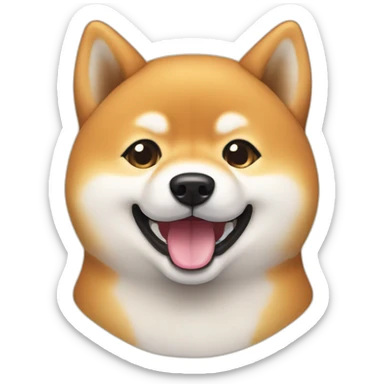 cute shiba inu sticker