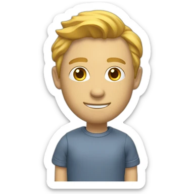 Generate a 3D image for Level 4, Section1 Reading and Writing. sticker