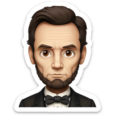 Abraham Lincoln sticker