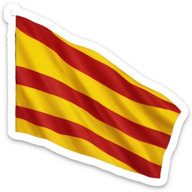 Catalonia flag   sticker