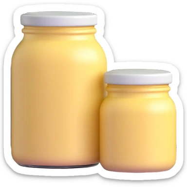 mayonnaise jar sticker