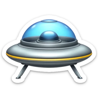 ufo craft sticker