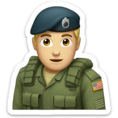 Militar sticker
