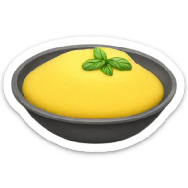 Polenta sticker