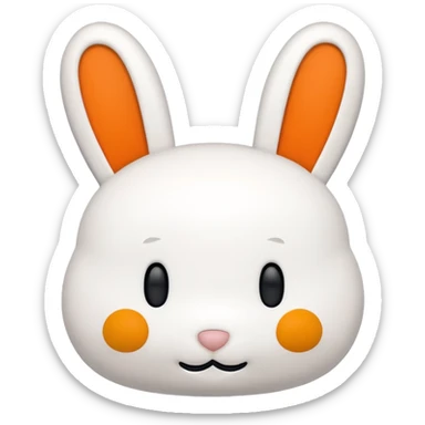 miffy face happy sticker