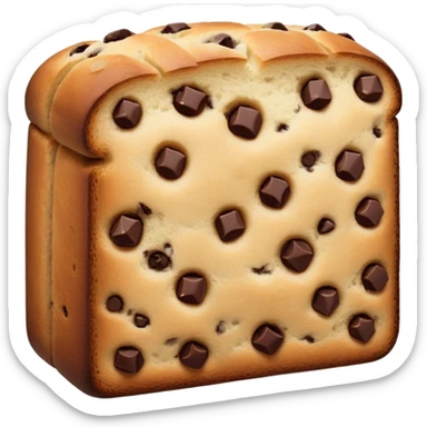 Chocolate chip bread sticker