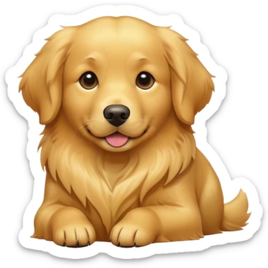 Golden retriever  sticker
