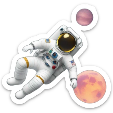 zero gravity sticker