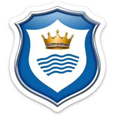escudo del malaga fc sticker