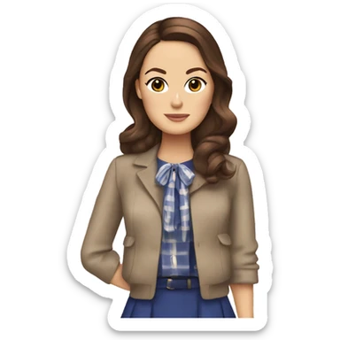 Blair Waldorf outfit  sticker