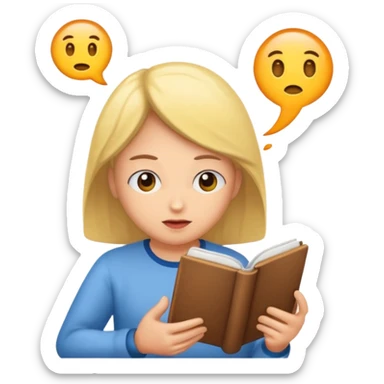 reading someone's mind sticker