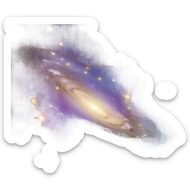 Galaxy  sticker