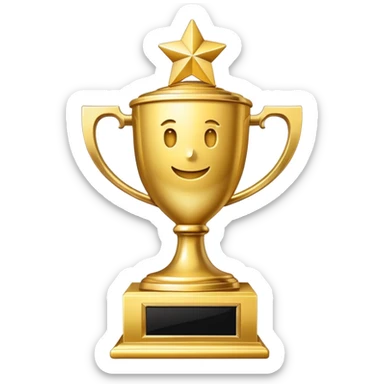 a participation trophy sticker