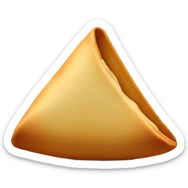 Fortune cookie sticker