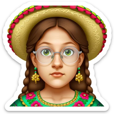 Traditional Costume Enthusiast sticker