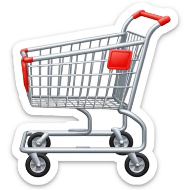 shopping cart sticker
