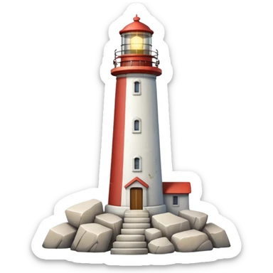 lighthouse sticker