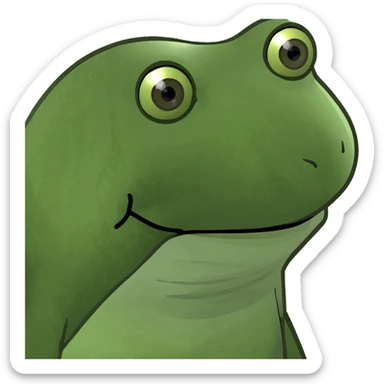 Side eye emoji sticker