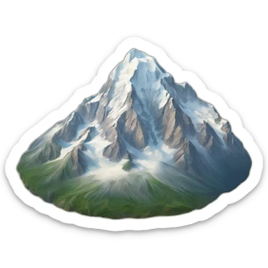 Mont blanc sticker