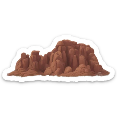 Papago Park in Phoenix, AZ sticker