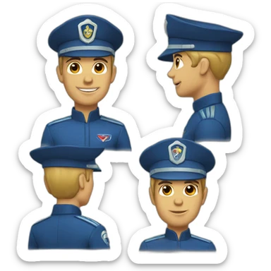 Pat patrouille sticker