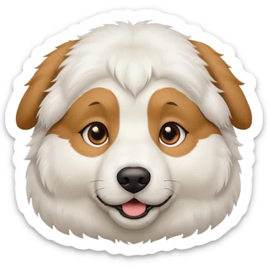 Great Pyrenees Emoji sticker