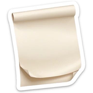 paper with scratches sticker