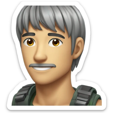 4-kona manga sticker