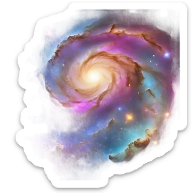 galaxy sticker
