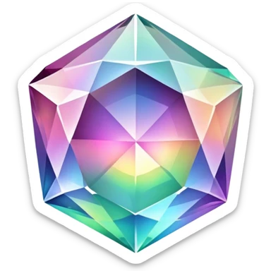 sparkly jewel gem sticker