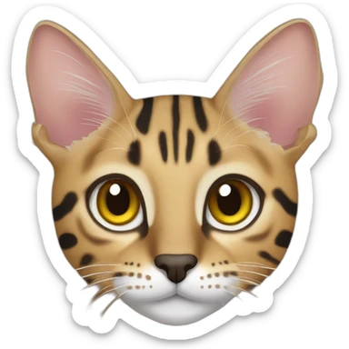Savannah Cat sticker