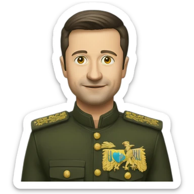Volodymyr Zelenskyy sticker