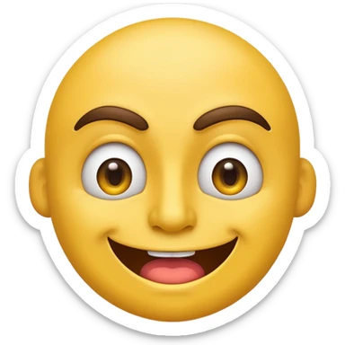 arrogant emoji sticker