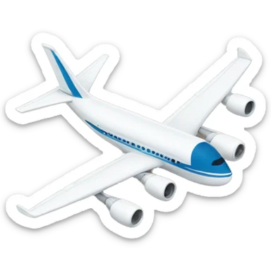 Airplane  sticker