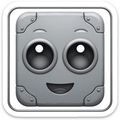 Crée un parpin en béton  sticker