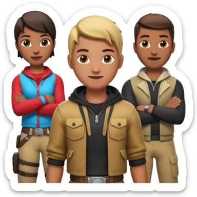 fortnite emoji with my google profile picture sticker