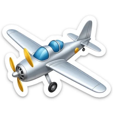 First Airplane sticker