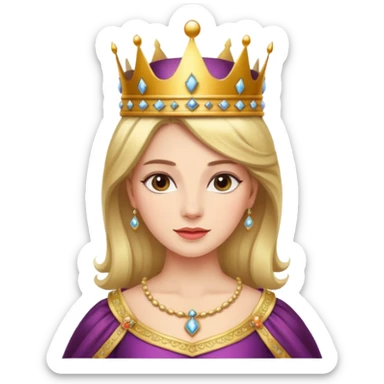 Mujer reina sticker