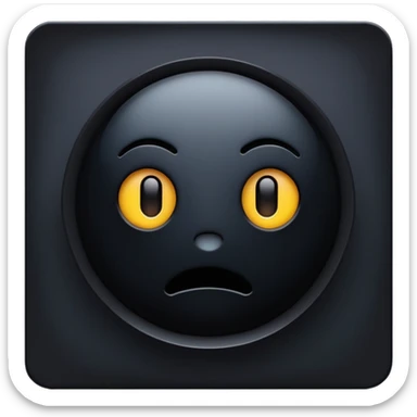 abstract representation of null sticker