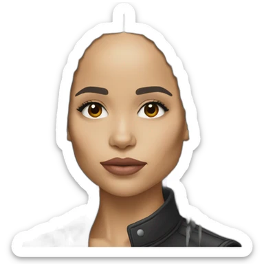 Zoë Kravitz sticker