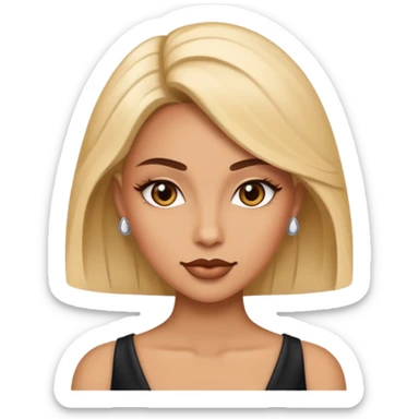 Slay and non chalant diva sticker