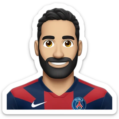 Adil Rami maillot psg sticker
