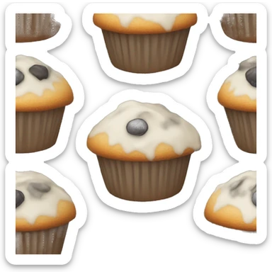 Poppyseed muffin sticker