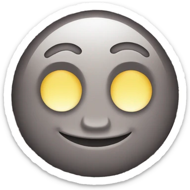 emoji with dollar sign for eyes and a smile sticker
