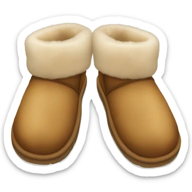 UGG slippers  sticker