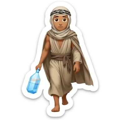 Desert Nomad Traveler sticker