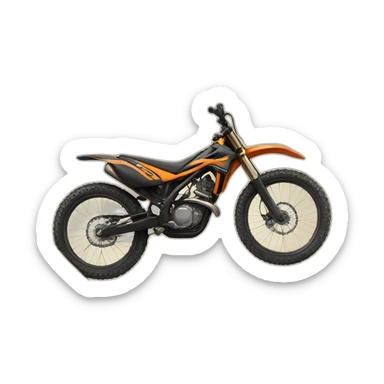 Dirt jump sticker