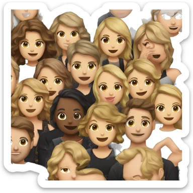 cute girl in a taylor swift concert sticker