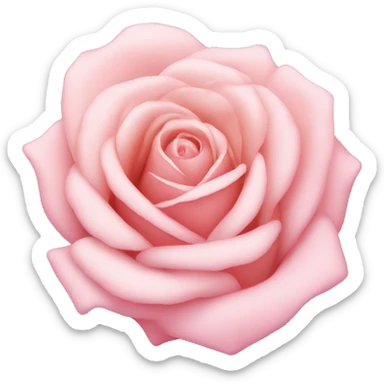 Cœur pastel rose sticker
